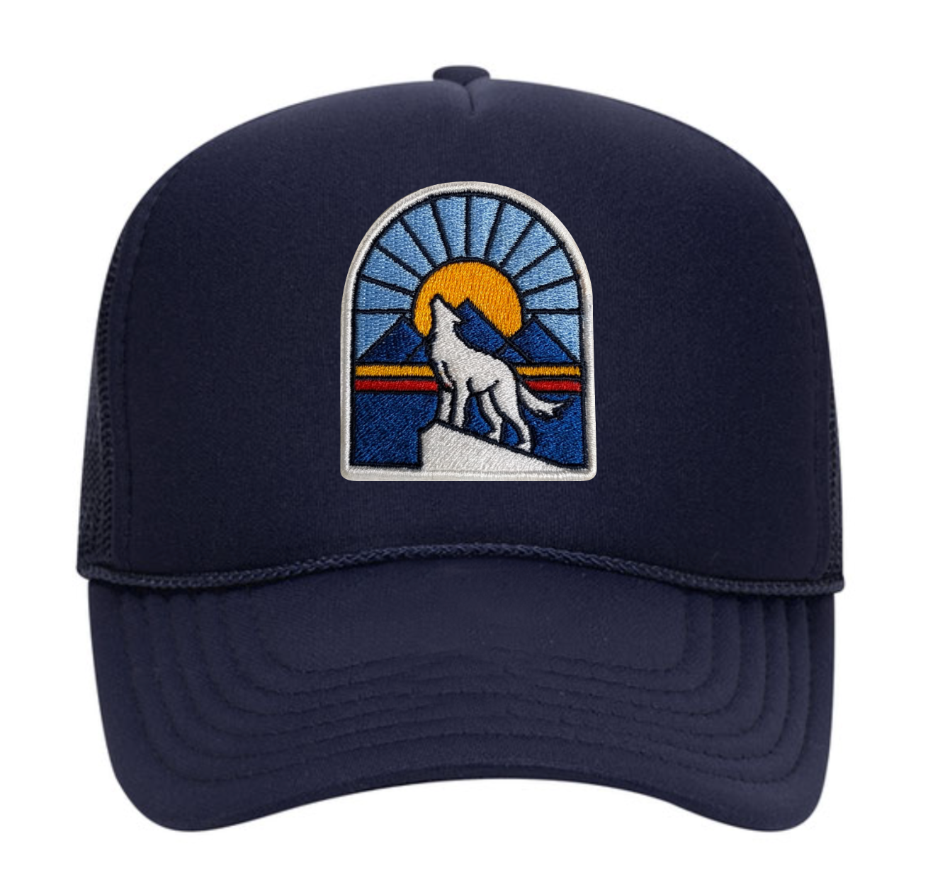 Howlers Ridge Navy Trucker Hat